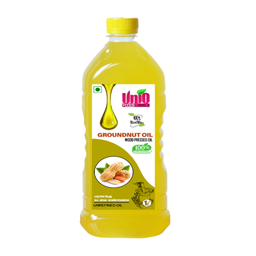 UNIQ - GROUNDNUT OIL(WOOD PRESSED OIL) - 1LTR